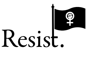 resist-feminist-flagpole